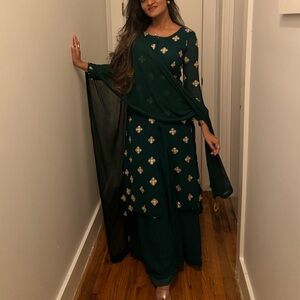 Indian ethnic wear with slit